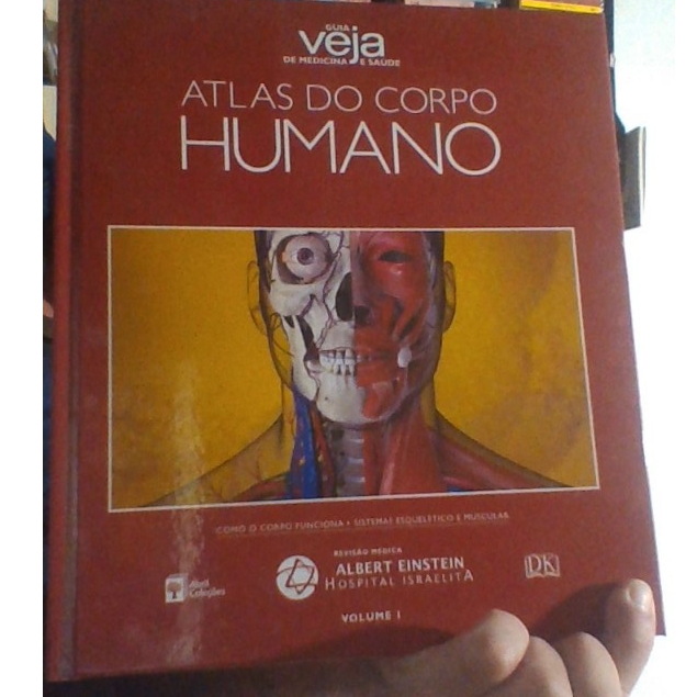 guia veja de medicina e saúde, atlas do corpo humano, vol I ed abril coleções