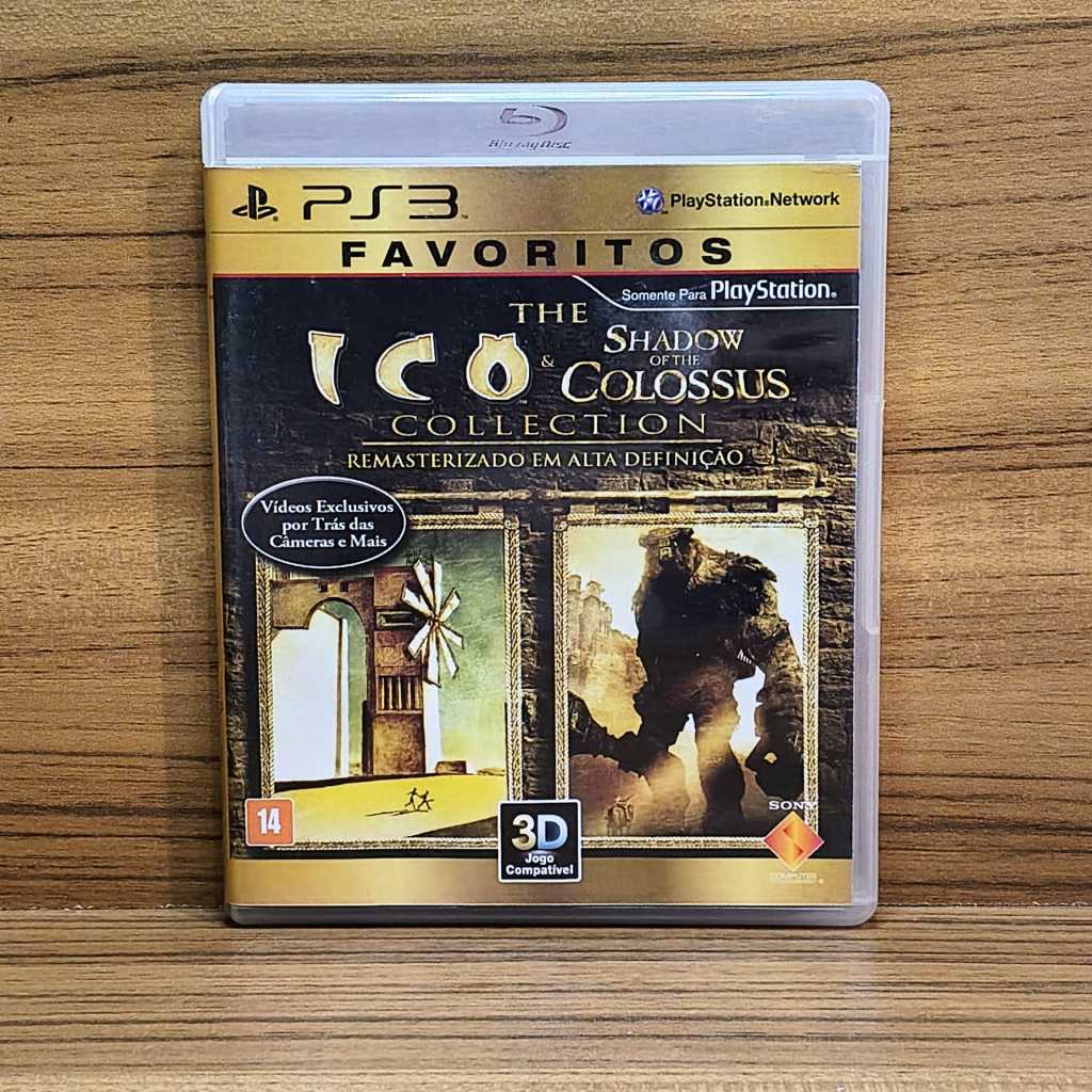 Ico & Shadow of the Colossus Collection | Favoritos | PS3 Mídia Física Original