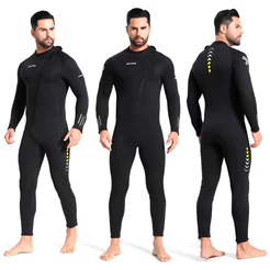 Roupa De Mergulho Profissional 3mm Neoprene Flexível Natação Surf Resistente ao Desgaste ZCCO