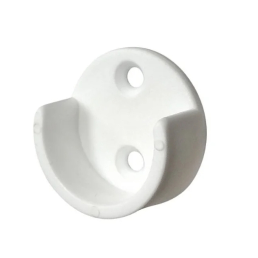 SUPORTE PARA CABIDEIRO TIPO “MEIA CANA” SEM ESPIGA BRANCO – 100 UNIDADES