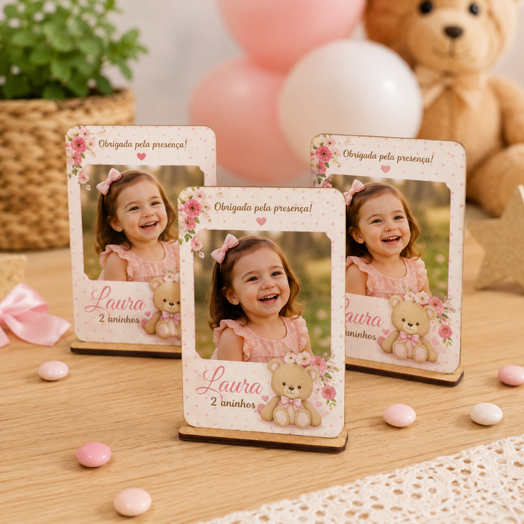 Kit 30 Porta Retrato 10x15 Mdf Lembrancinha Centro de Mesa p/ Adesivar Pintar Personalizar