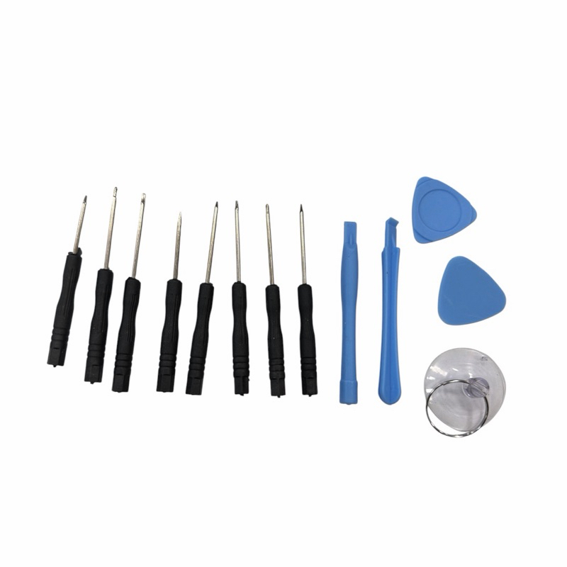 Kit Ferramentas Precisão 13 Peças Para Reparo De Celulares Tablet Notebook Com Chaves E Acessórios