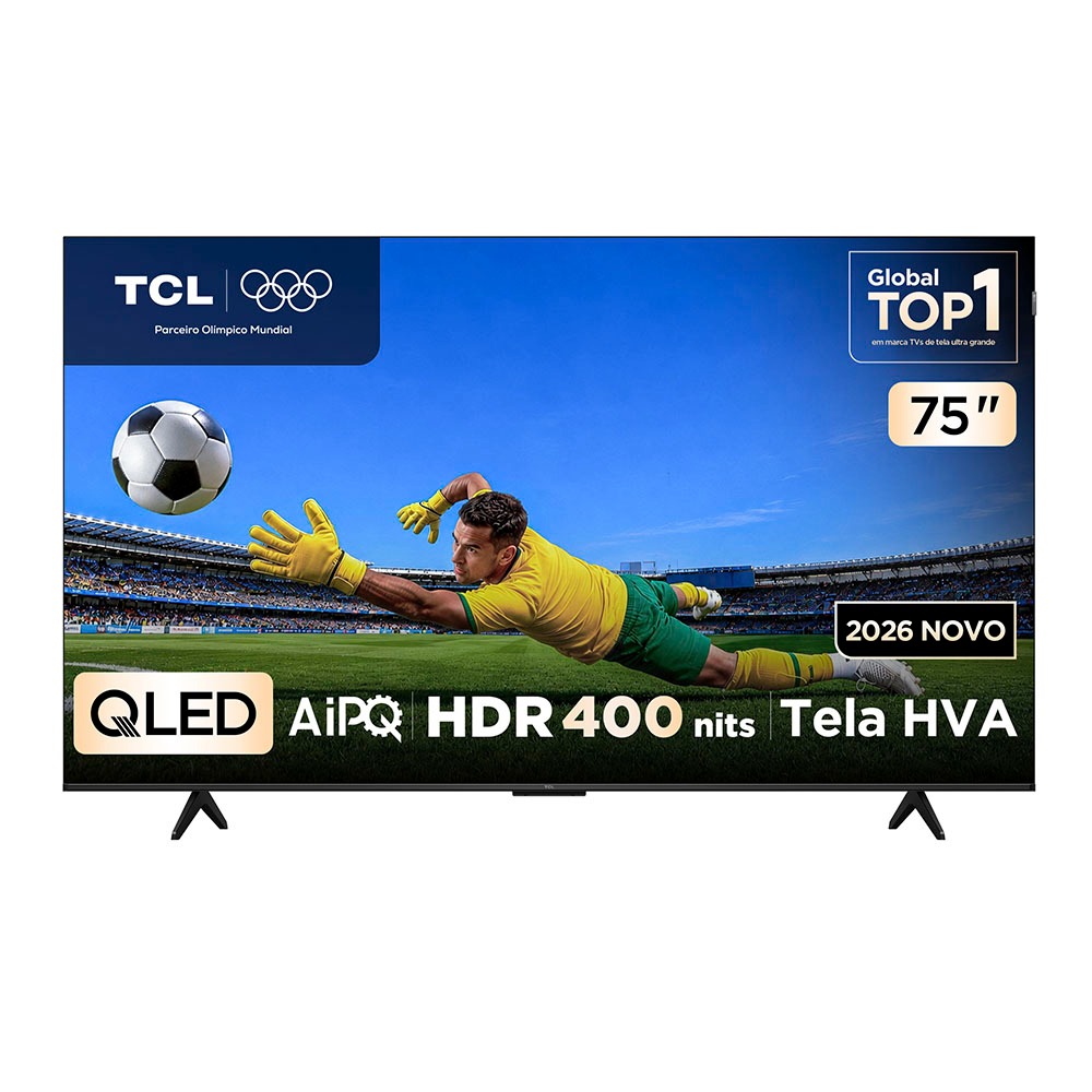 Smart TV TCL 75 P7L QLED 4K 120Hz Google TV