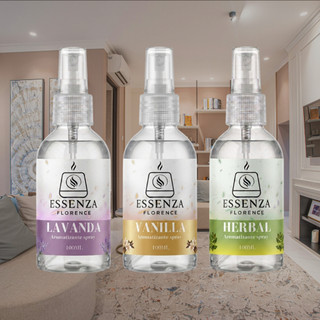 Kit 3\1 Cheirinhos Spray para Casa Aromatizador Ambiente Herbal Lavanda Herbal Premium | com Borrifador Econômico