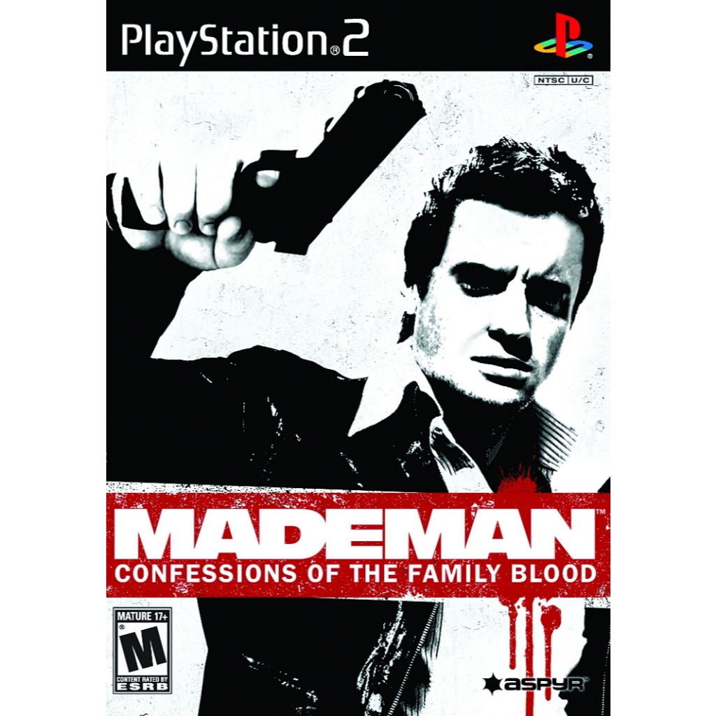 Jogo Made Man Confessions of the Family Blood  Ps2