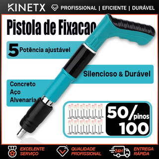 Pistola De Fixação De Ação Direta Finca Pinos Drywall Concreto e Alvenaria Ferramenta de…