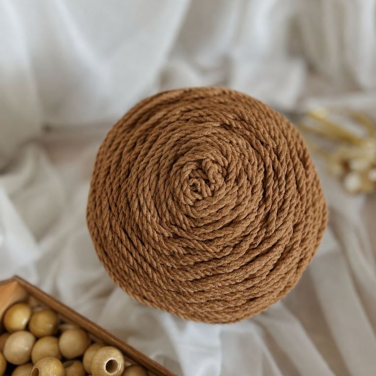 Cordão Torcido de 3mm 100% Algodão para Macramê | Artesanato | 500g e 1kg