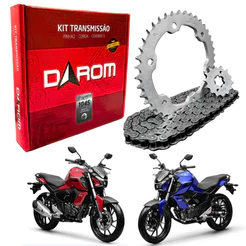KIT RELAÇÃO FAZER 150 / FZ 15 (2022 A 2025) - DAROM 41Z X 14Z