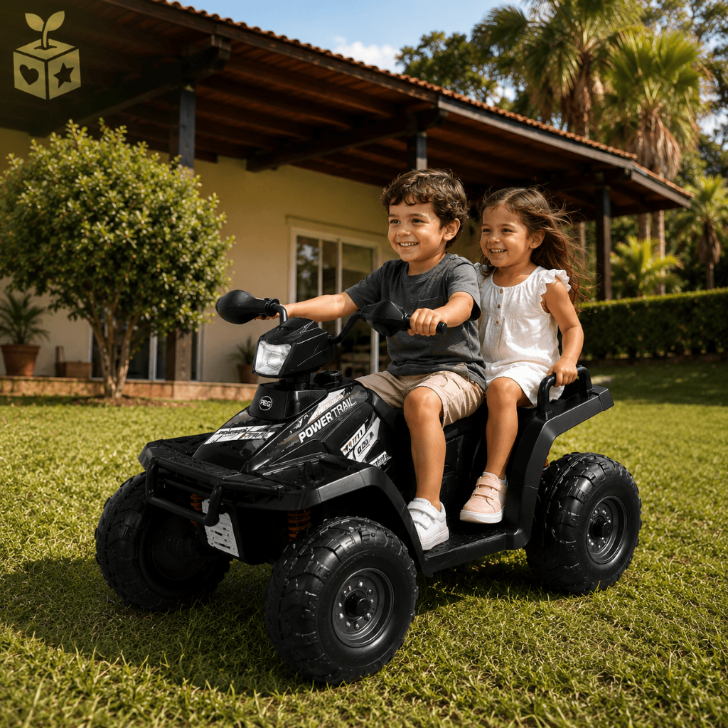 Quadriciclo Peg-Perego Polaris Sportman 700 Twin Black 12v