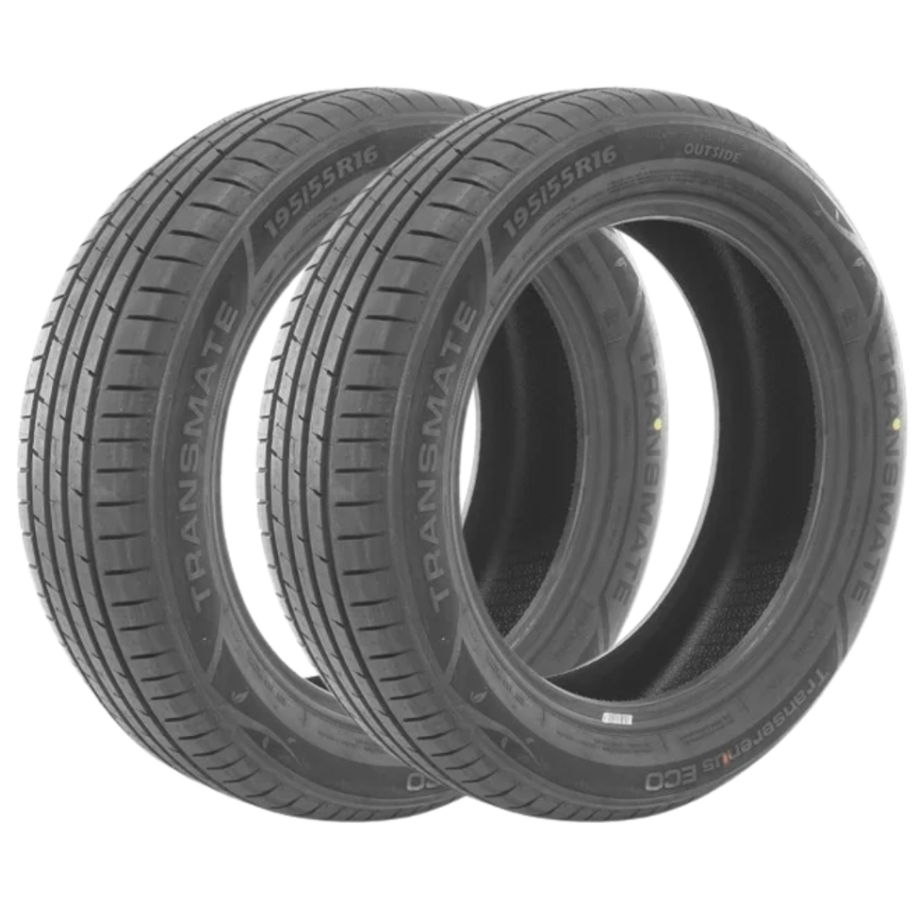 Kit 2 Pneus 195/55 R16 Transmate Transerenus ECO 87V Novo Aro 16