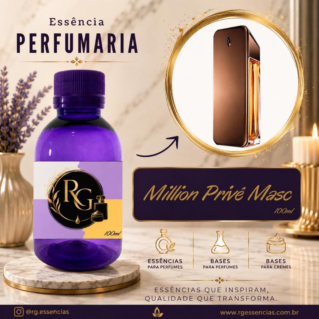 Essência Perfumaria Milion Privê Masc