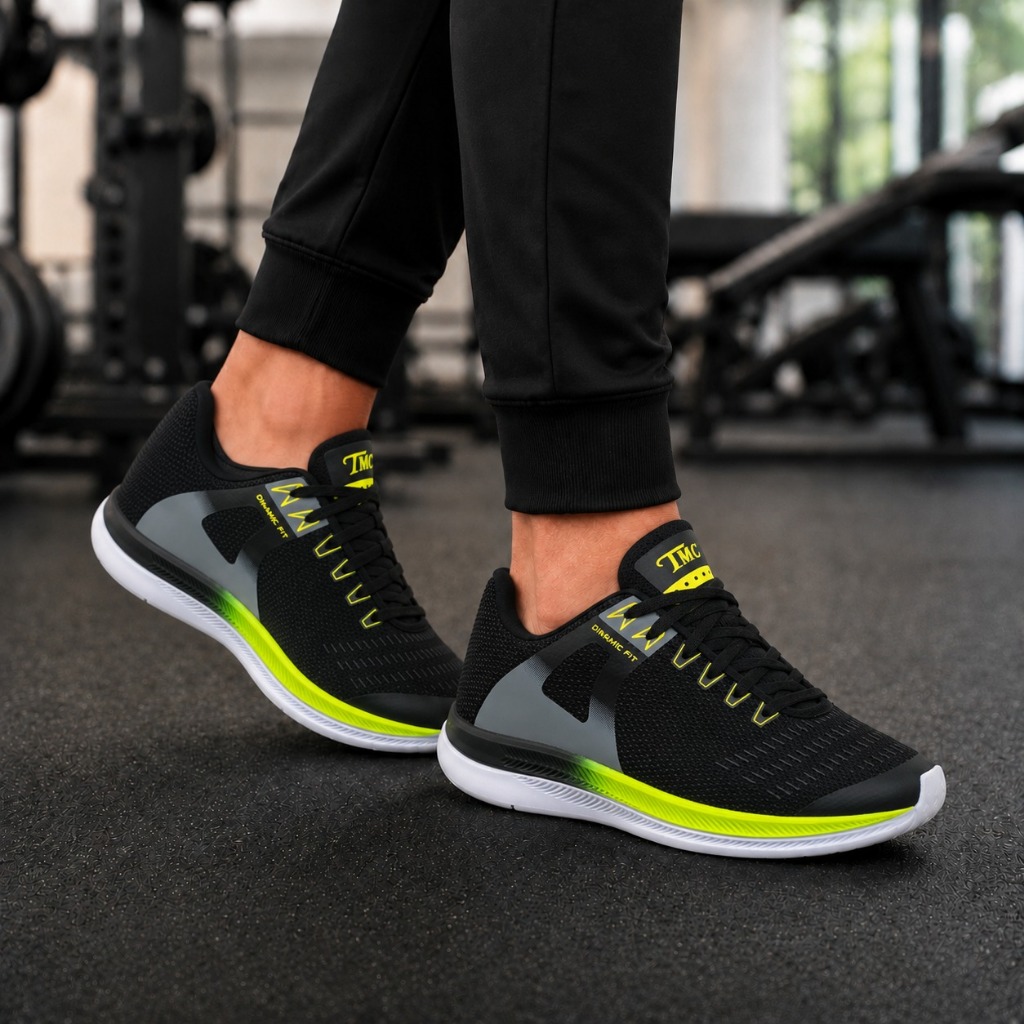 Tenis Masculino Esportivo Estiloso Fit Confortável Resistente Academia Corrida Uso Diário Acessível