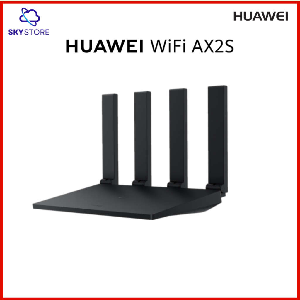 HUAWEI WiFi AX2S , Roteador , 5 GHz Wi-Fi 6 , Visualização de Diagnósticos do Wi-Fi