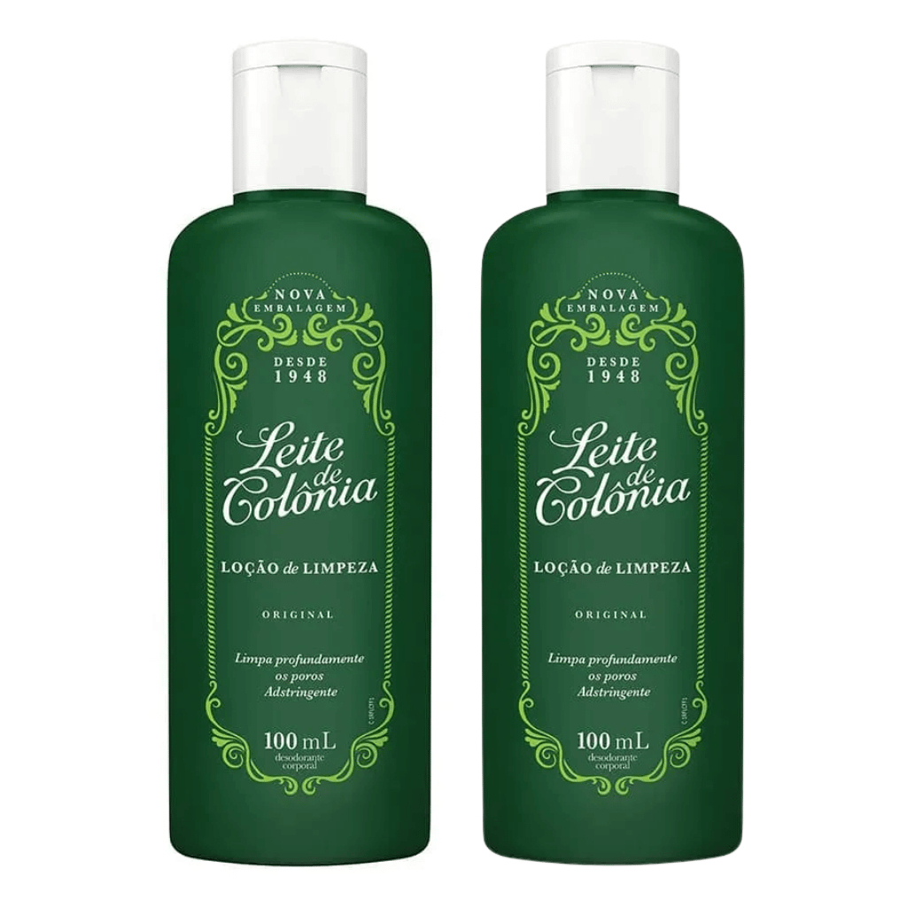 Kit  C/2  Loção De Limpeza Leite de Colônia - Nota 1