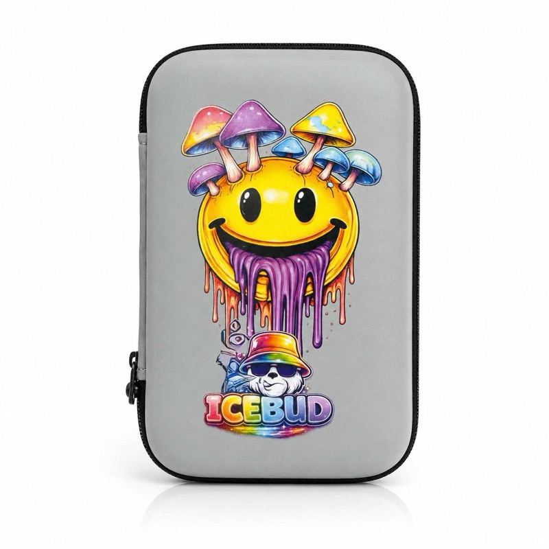 Case Estojo Bag Estampada Colorido Multiuso Porta Cabos Fones Carregador EVA Rígida