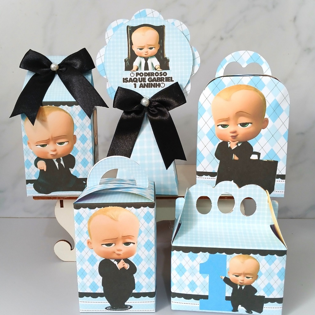 Personalizados O Poderoso Chefinho PEGUE E MONTE - Lembrancinha de Aniversário Infantil - Kit Festa