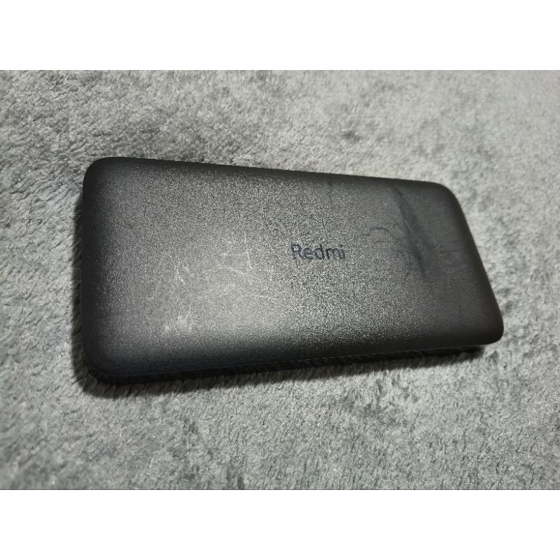 Power bank Xiaomi Redmi 10.000mAh Carregador Portátil 10000 mAh Powerbank Preto 