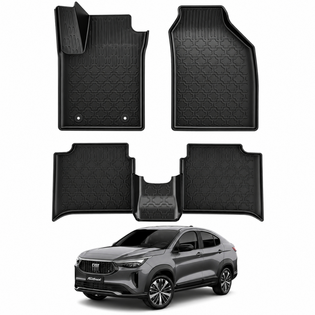 Tapete Bandeja FastBack 5 Peças Tpe Flexível 2022/2026
