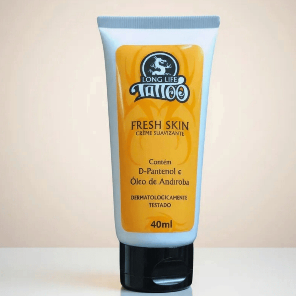 Restaurador Dérmico para Pele Tatuada 40ml | Premium Aftercare - Balm Protetor da Arte Tattoo Long Life