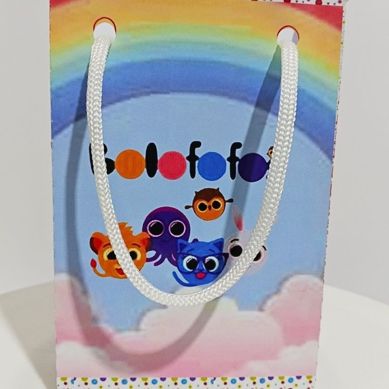 Sacolinha Surpresa Bolofofo Personalizada | Festa Infantil | Nome e Idade