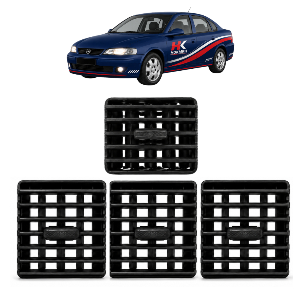 KIT DIFUSOR DE AR VECTRA 1997 A 2005 4 PECAS
