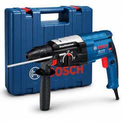 Martelete Perfurador GBH 2-28 D Bosch Rompedor 850W SDS-Plus Maleta