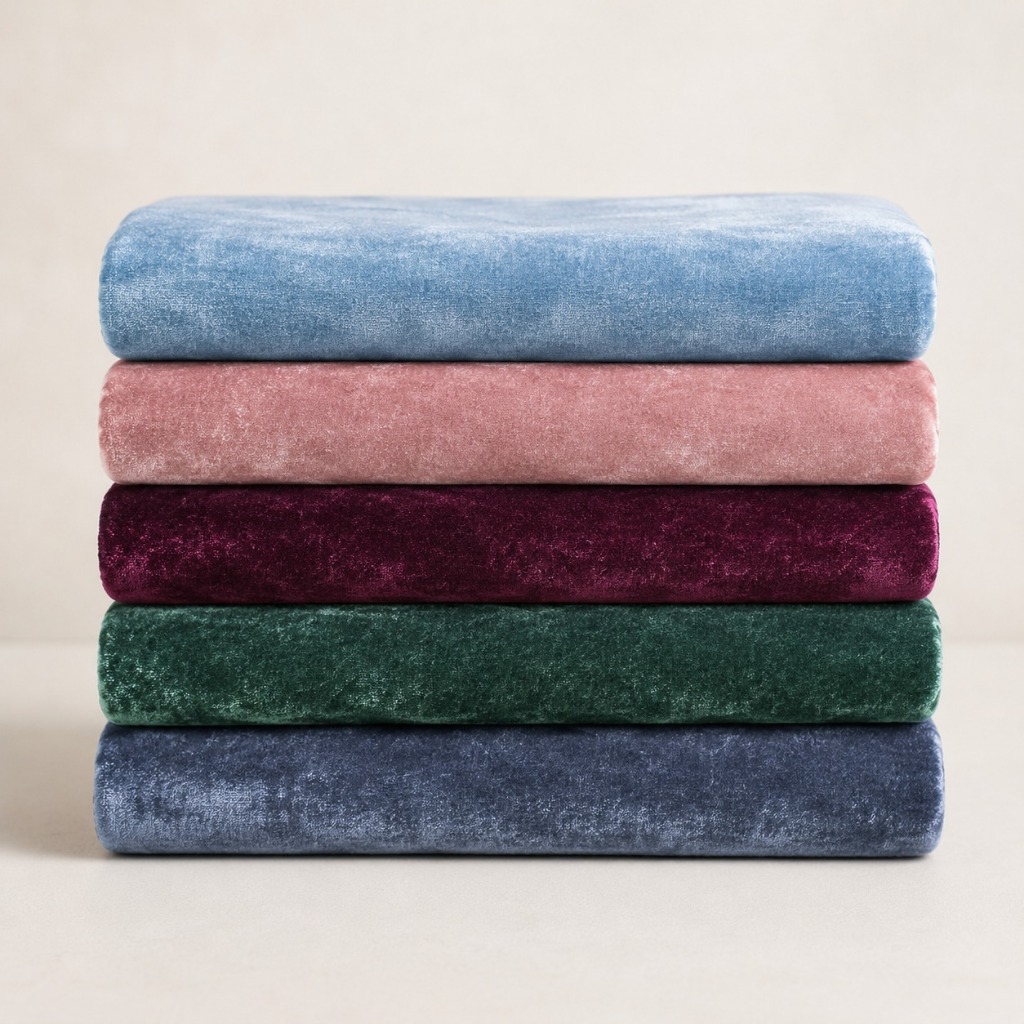 Veludo Alemão Tecido 1,50m De Larg Confecção Vestidos Blusas Saias Para Inverno