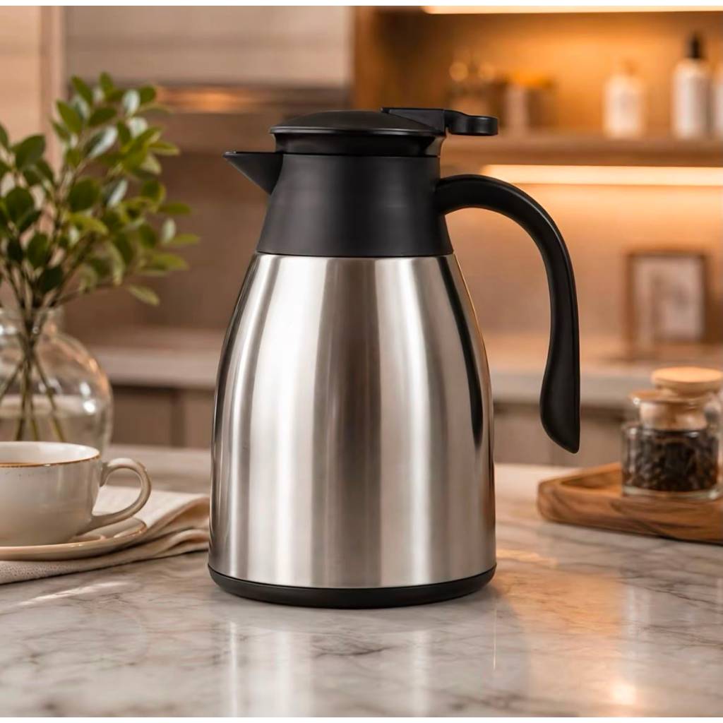 Garrafa Térmica Inox Art House 680ml e 1L | Conserva Quente e Frio | Pronta Entrega