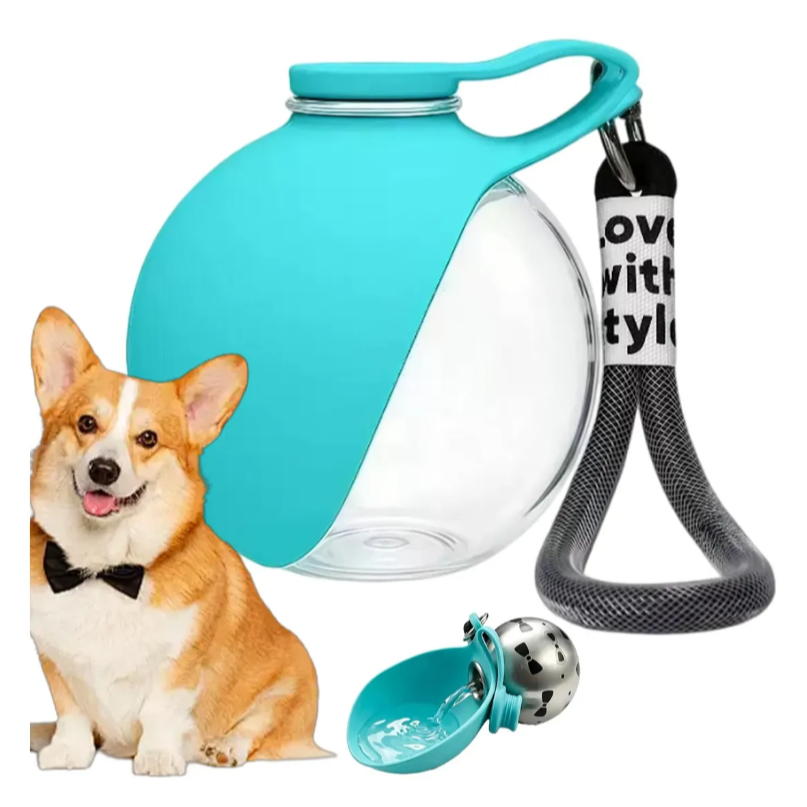 Garrafa Portátil para Cachorro e gatos 2 em 1 com Tigela Bebedouro Antivazamento para Passeio Viagem PRONTA ENTREGA