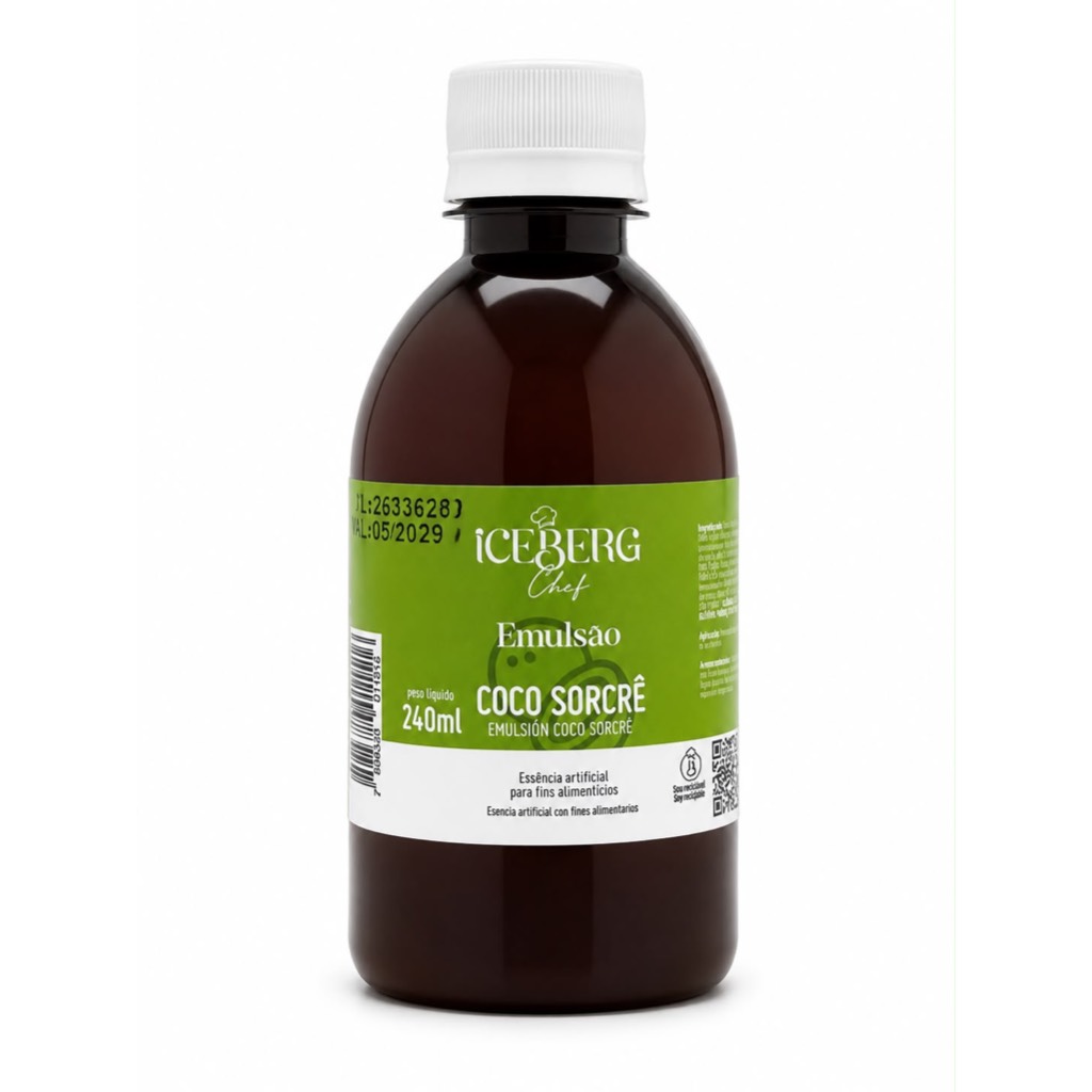 EMULSÃO COCO SORCRE 240ML ICEBERG CHEF