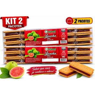 lanche goiabada lanchinho do nordeste 100% natural biscoito