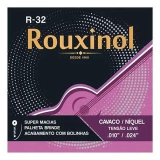 Encordoamento Cavaco Banjo Rouxinol Com Bolinha +Palheta R32
