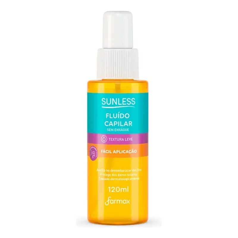 Sunless Fluído Capilar Textura Leve - 120ml