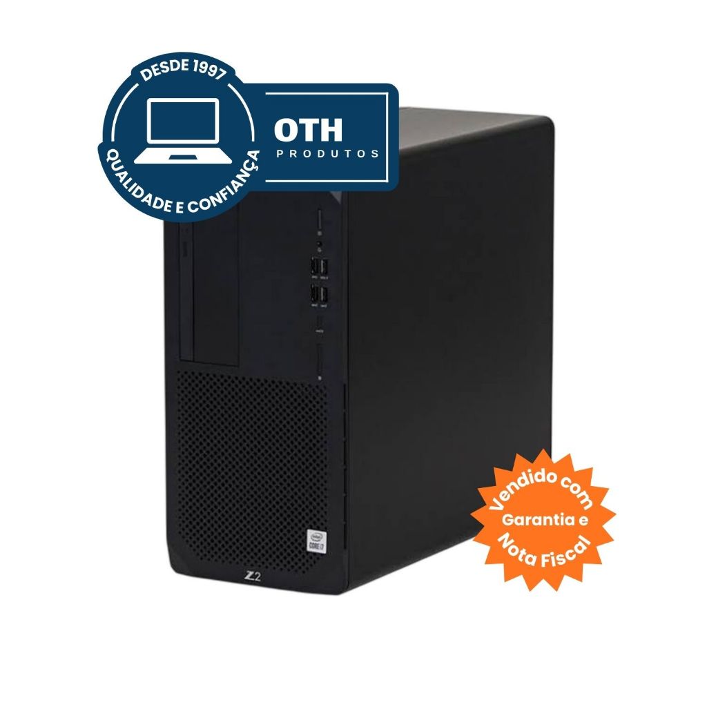 Workstation Tower HP Z2 G5, Intel Xeon W-1250P, 32GB, SSD-1TB, NVidia P2200 5GB 