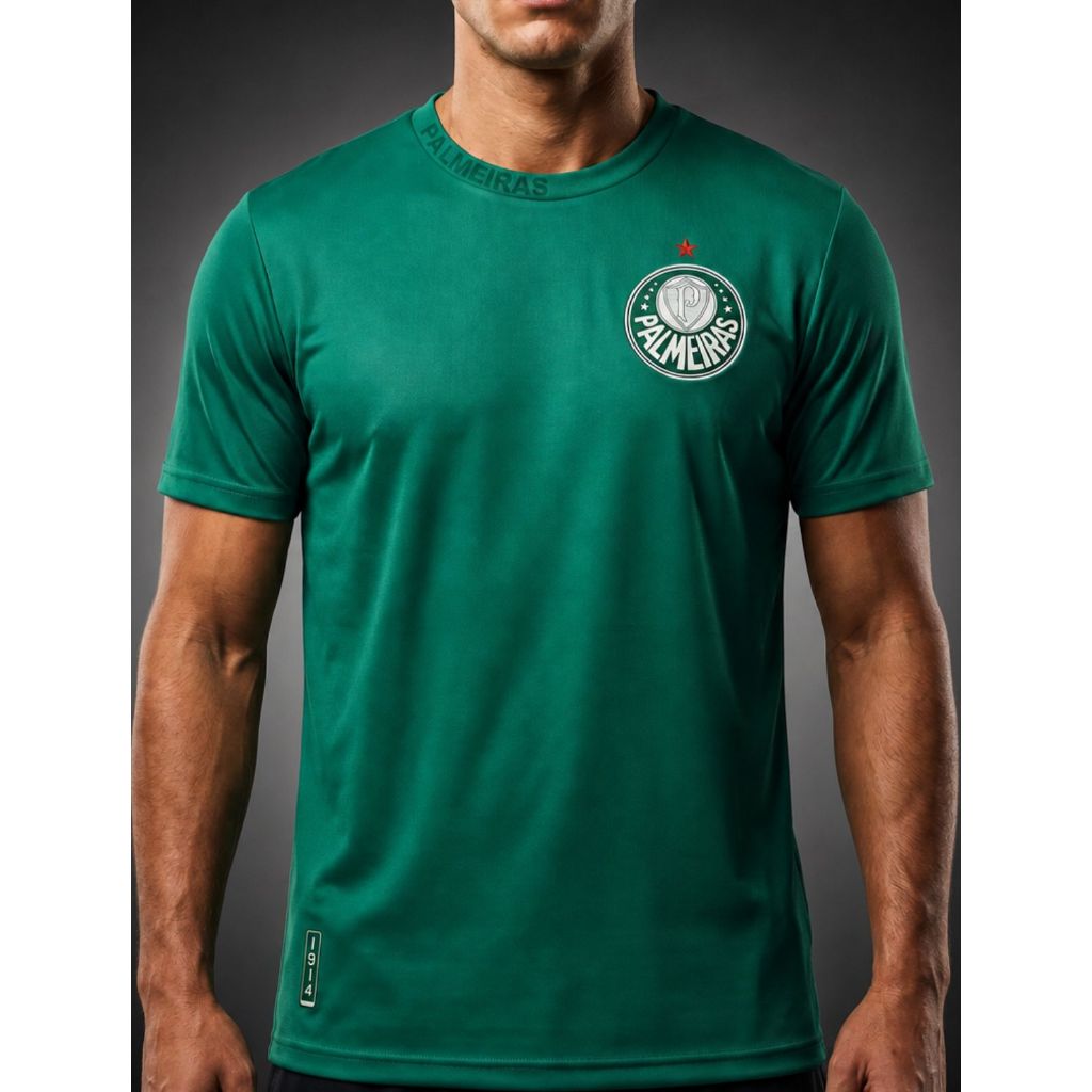 Camisa Masculina Palmeiras Torcedor Treino Oficial - Original