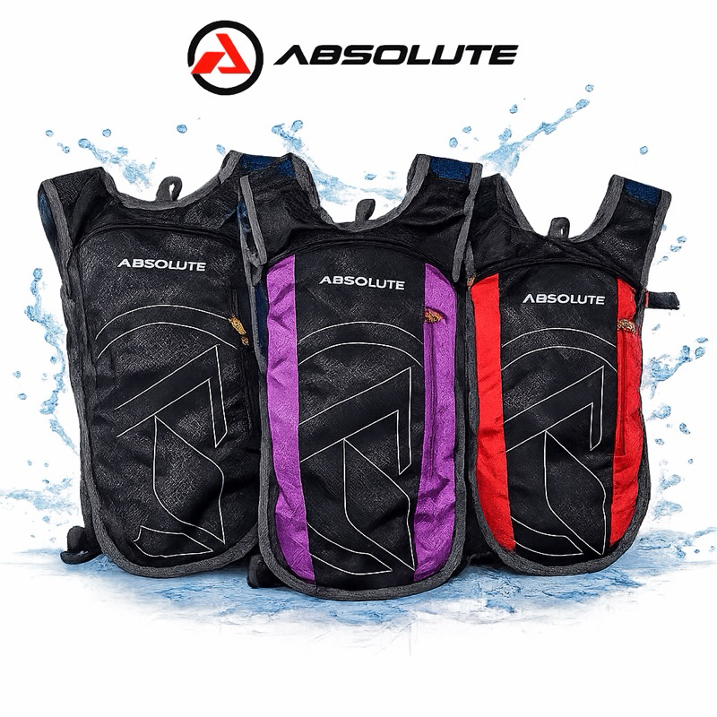 MOCHILA HIDRATAÇÃO NERO 2L C/ RESERVATÓRIO BIKE MTB CICLISMO LEVE RESPIRÁVEL- ABSOLUT