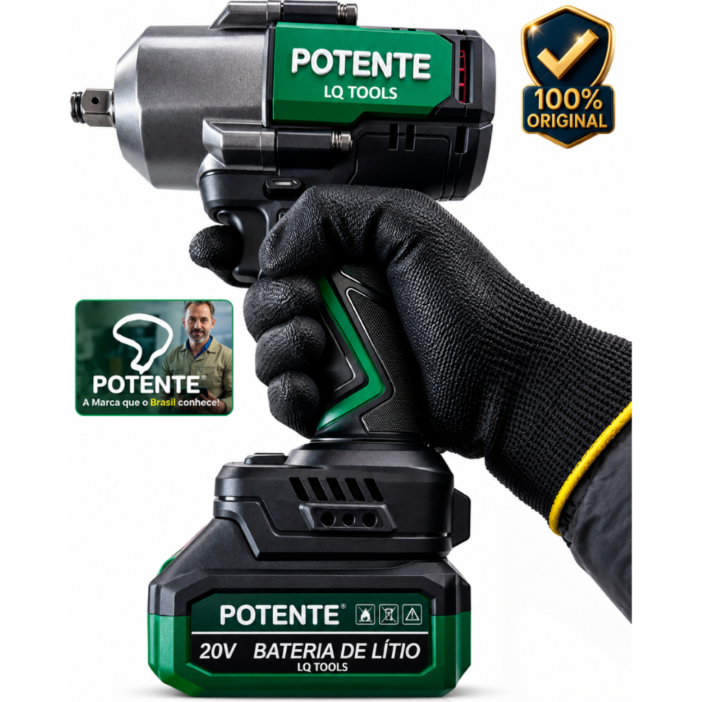 Chave De Impacto A Bateria 1/2- 91,7kg Carros E Utilitários Verde-escuro Potente - Para Oficinas Mecânicas E Borracharia
