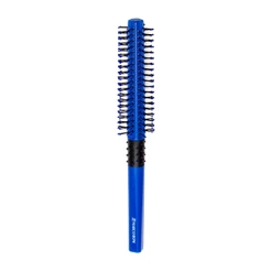Escova De Cabelo Profissional Daily Cilíndrica Com Cerdas em V Marco Boni Azul
