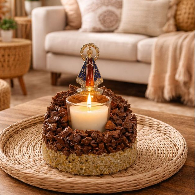Vela Luminária Perfumada Santuário Nossa Senhora Aparecida