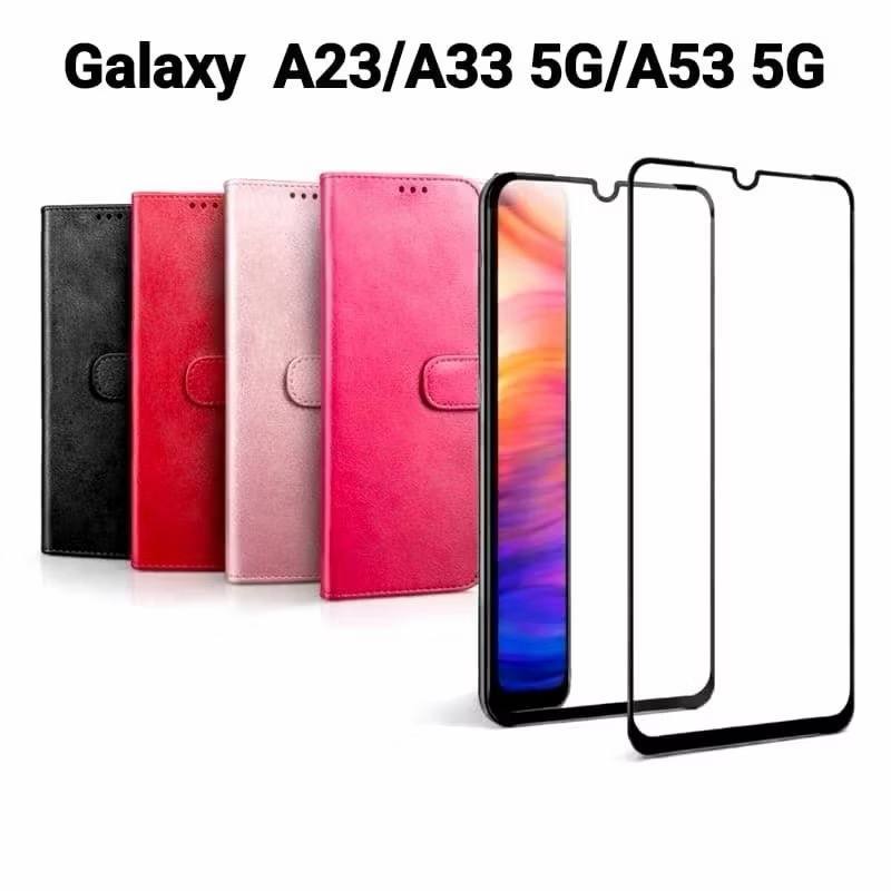 Capa de carteira flip cover A23 A33 5G A53 5G