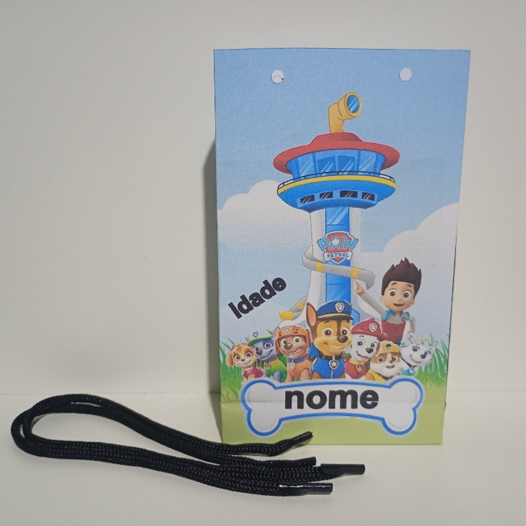10 Sacolinhas Personalizadas Escolha seu tema / Lembrancinha Festa Infantil / Sacola Surpresa
