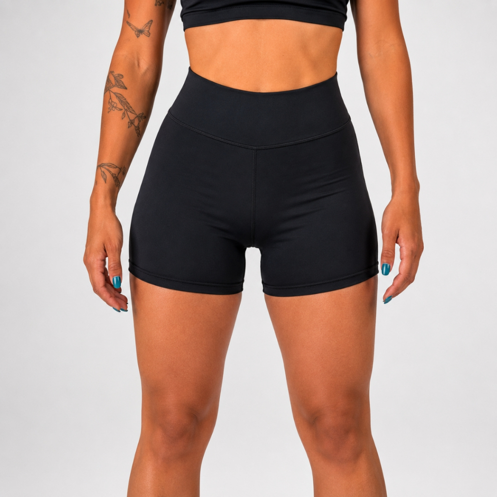 Bermuda Crossfit  Feminino Academia Treino E Corrida Com Cós