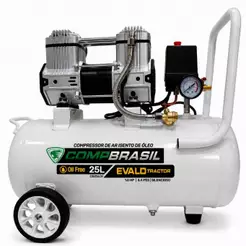 Compressor Port Isento 5,4 PES 1,0HP 25L EVALD TRACTOR COMPBRASIL