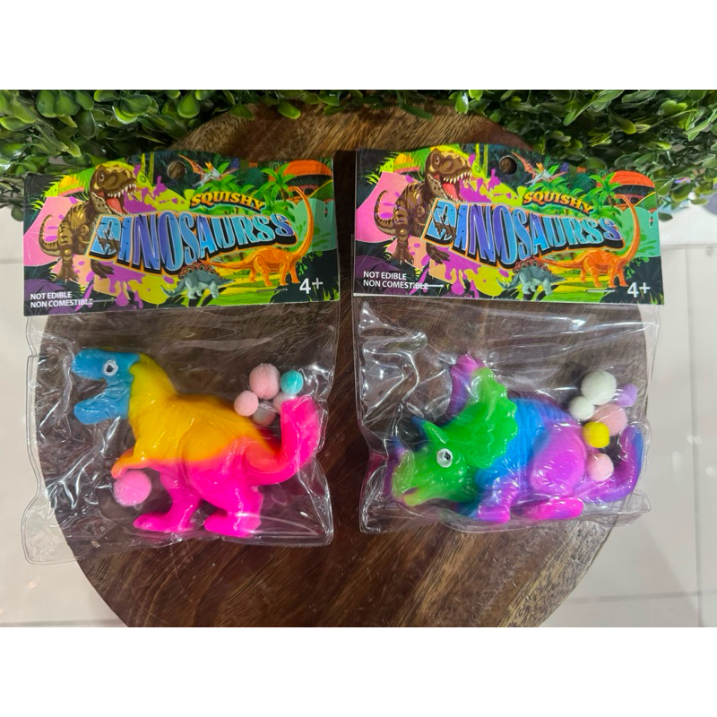 Squishy Dinossauro Antiestresse  | Brinquedo Sensorial | 2 Modelos