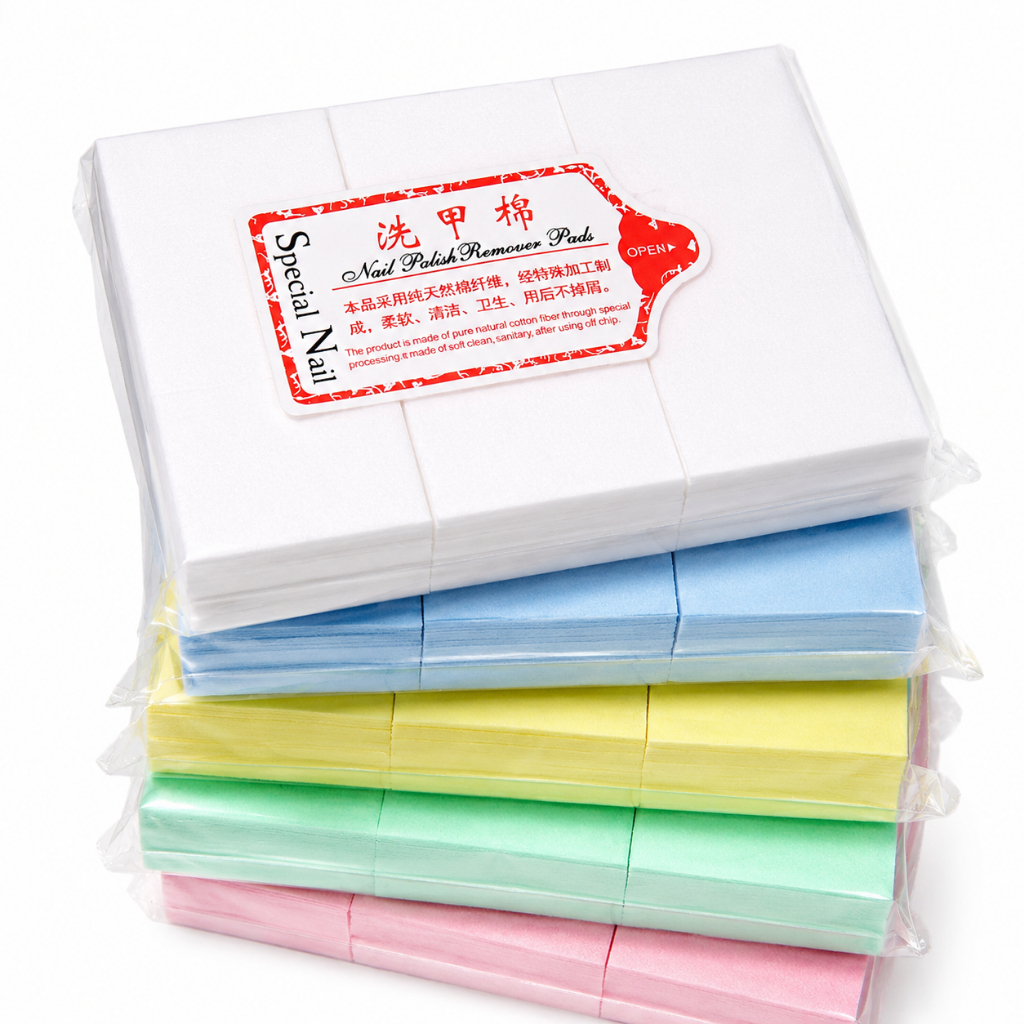 ANA1108 pocotes Algodão Prensado Lenços de Papel Para Limpeza Unhas 1000 unidades-YOUYI