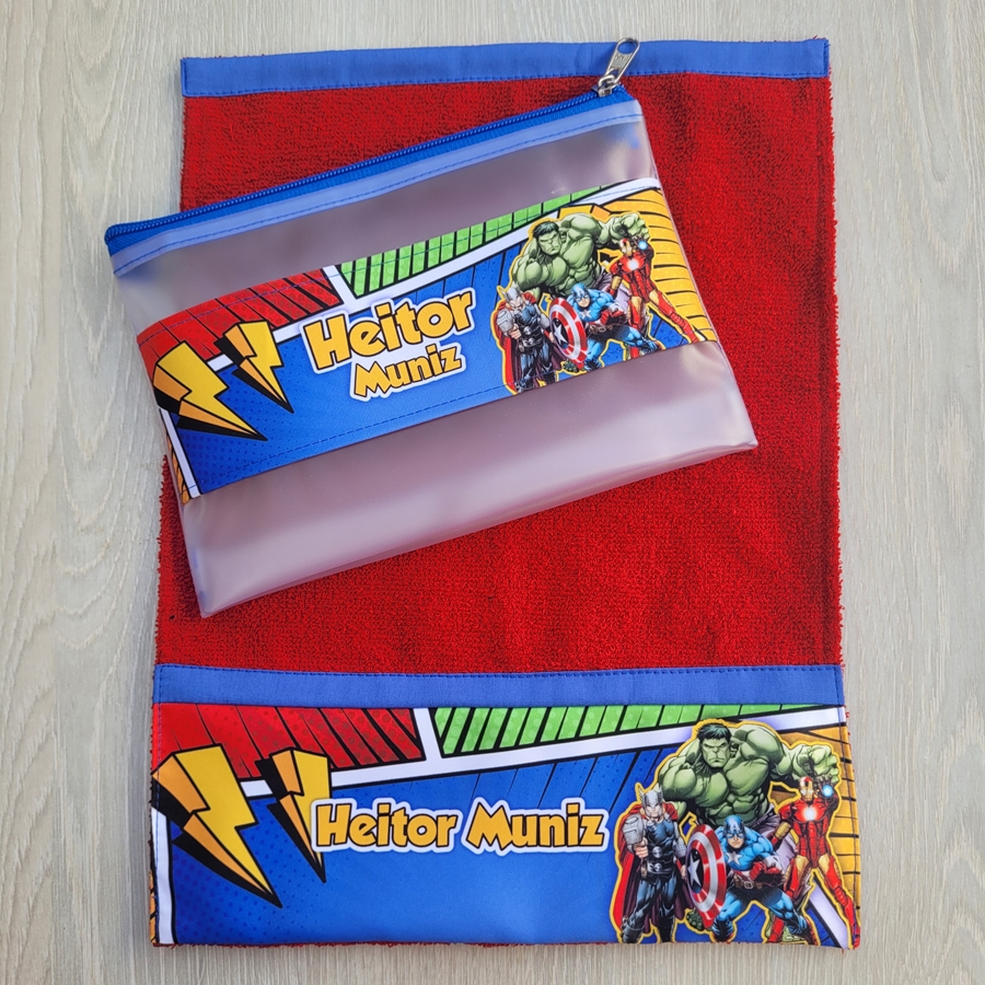 Necessarie Higiene Personalizado Escolar Menino — imagem 2 de 2