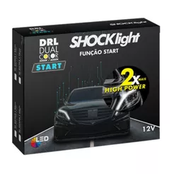 Fita Led Shocklight Dual Color 2 Estágios DRL/Pisca 30cm - 6000K/3000K - (SL-DC30)