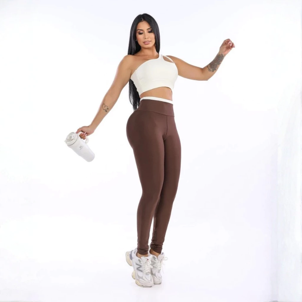 Useari conjunto fitness feminino top gota nula manga treino academia zero transparência esportes moda