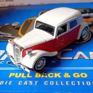 Miniatura Carro Carrinho de Ferro Citroen Traction 1937  12cm Miniatura de Carros Antigos Colecionáveis
