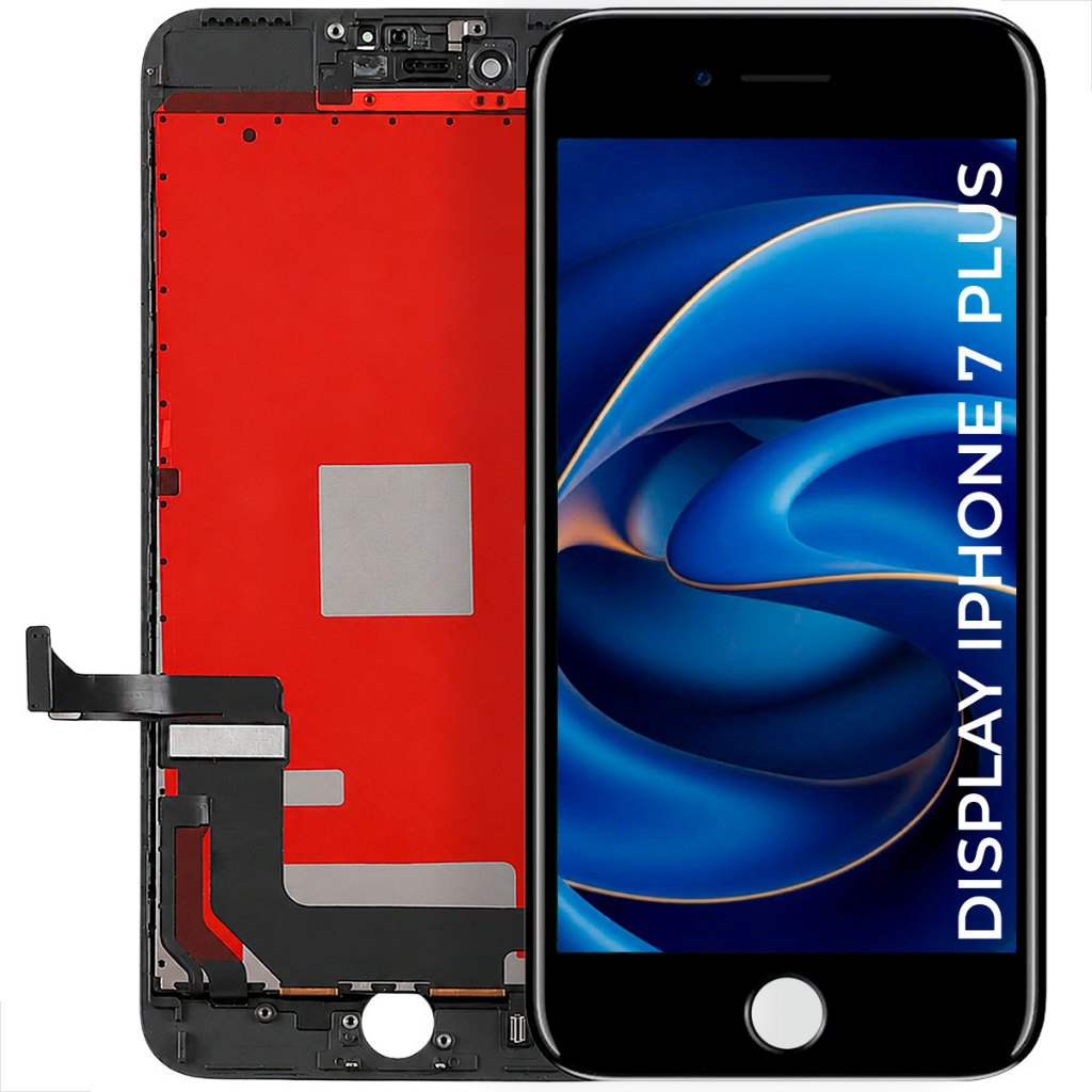 Tela Iphone 7 Plus Compatível Apple Display Frontal Touch Empório do Celular Standard + Kit instalação ferramentas